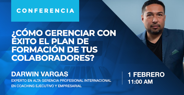 Charla: ¿Cómo gerenciar con éxito el plan de formación de tus colaboradores?